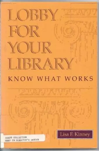 Lobby for Your Library cover