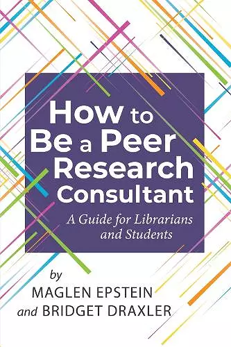 How to be a Peer Research Consultant cover