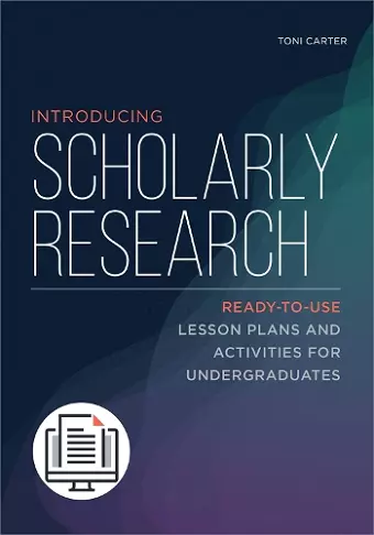 Introducing Scholarly Research cover