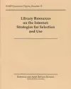 Library Resources on the Internet cover