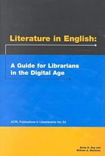 Literature in English cover