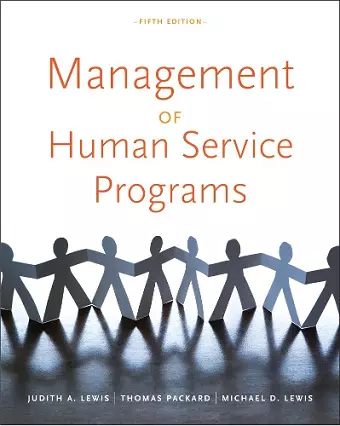 Management of Human Service Programs cover