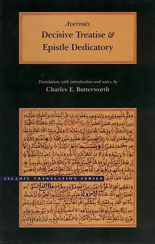 Decisive Treatise and Epistle Dedicatory cover