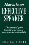How To Be an Effective Speaker cover