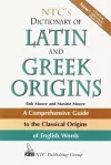 NTC's Dictionary of Latin and Greek Origins cover