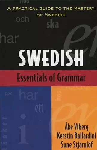 Essentials of Swedish Grammar cover