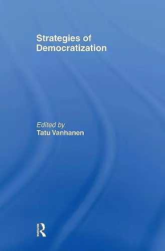 Strategies Of Democratization cover