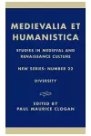 Medievalia et Humanistica, No.22 cover