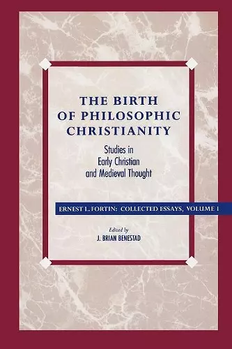 The Birth of Philosophic Christianity cover