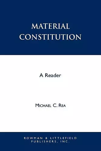 Material Constitution cover