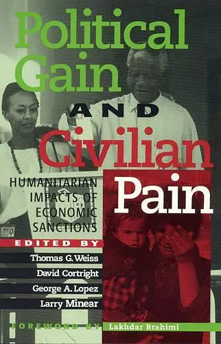 Political Gain and Civilian Pain cover