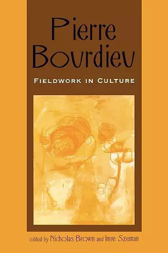 Pierre Bourdieu cover