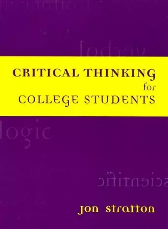 Critical Thinking for College Students cover