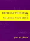Critical Thinking for College Students cover