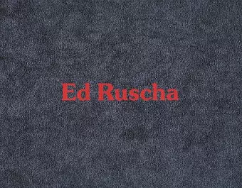 Ed Ruscha: Eilshemius and Me cover