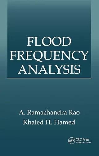 Flood Frequency Analysis cover