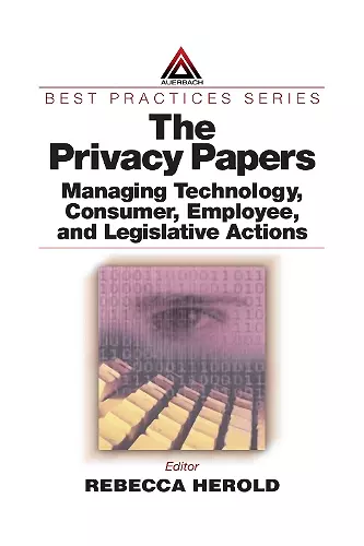 The Privacy Papers cover
