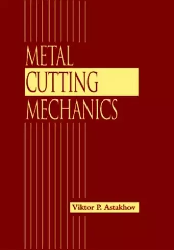 Metal Cutting Mechanics cover