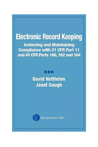 Electronic Record Keeping cover