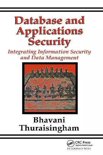 Database and Applications Security cover