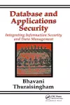 Database and Applications Security cover