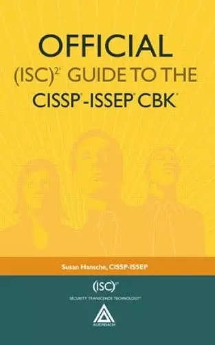 Official (ISC)2® Guide to the CISSP®-ISSEP® CBK® cover