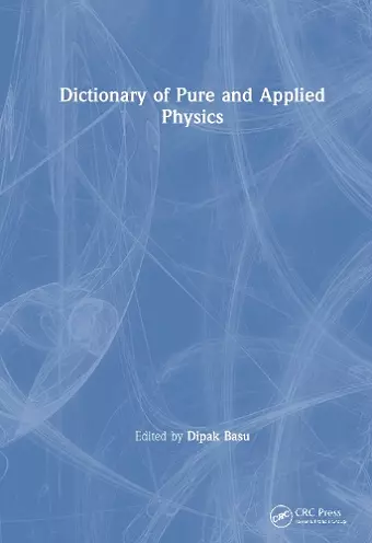 Dictionary of Pure and Applied Physics cover