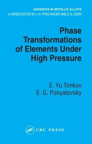 Phase Transformations of Elements Under High Pressure cover