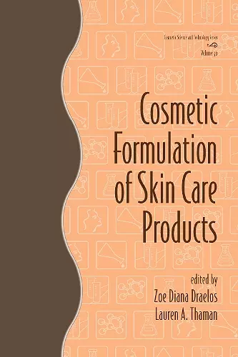 Cosmetic Formulation of Skin Care Products cover