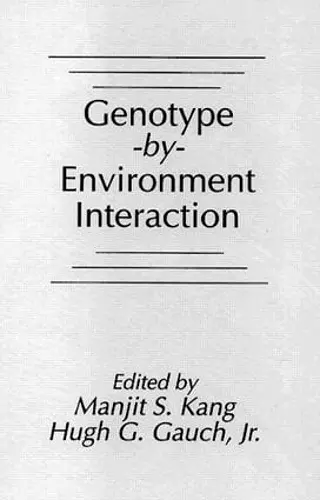 Genotype-by-Environment Interaction cover