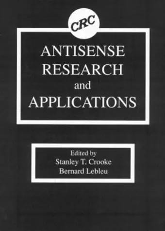 Antisense Research and Applications cover