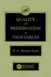 Quality and Preservation of Vegetables cover