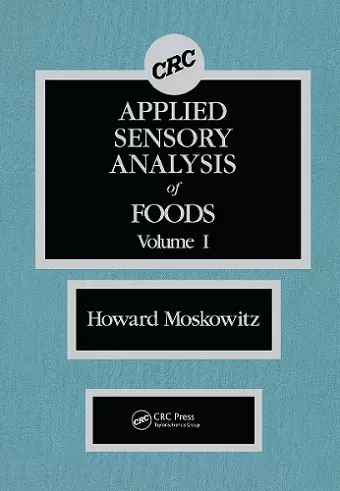 Applied Sensory Analy of Foods cover