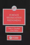 Surface Segregationphenomena cover