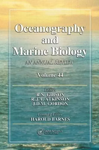 Oceanography and Marine Biology cover