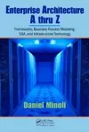 Enterprise Architecture A to Z cover