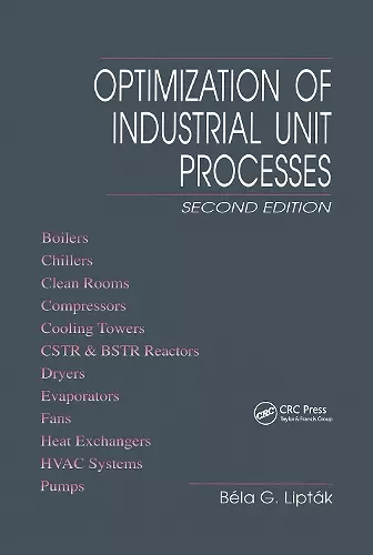 Optimization of Industrial Unit Processes cover