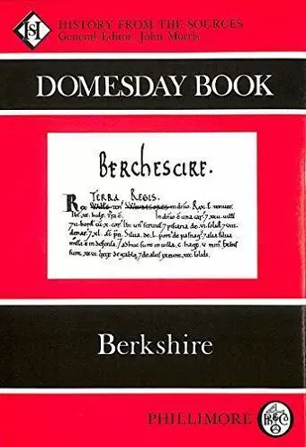 Domesday Book Berkshire cover