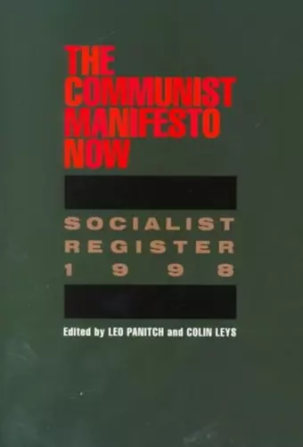 Socialist Register cover