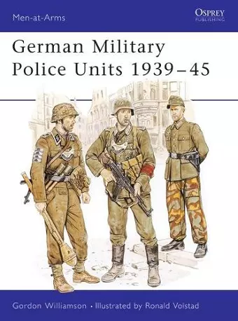 German Military Police Units 1939–45 cover