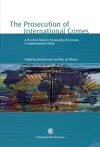 The Prosecution of International Crimes cover