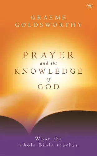 Prayer and the knowledge of God cover