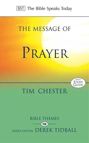 The Message of Prayer cover