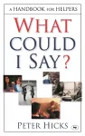 What could I say? cover