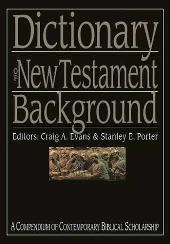 Dictionary of New Testament Background cover