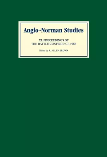 Anglo-Norman Studies XI cover