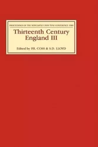 Thirteenth Century England III cover