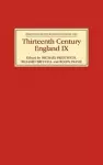 Thirteenth Century England IX cover