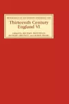 Thirteenth Century England VI cover