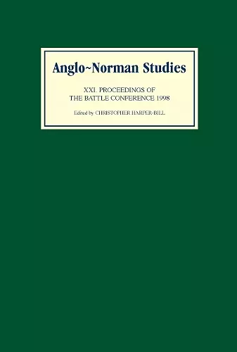 Anglo-Norman Studies XXI cover